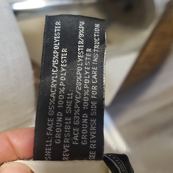 Carte Faux Fur Reversible Vest white  Size L - Picture 11 of 11